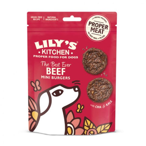 Lily's Kitchen The Best Ever Beef Mini Burgers
