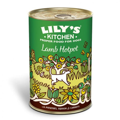 Lily's Kitchen Wet Dog Tin Lamb Hotpot 400g