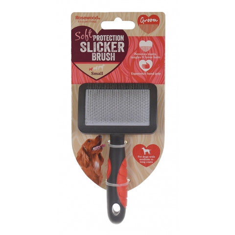 Soft Protection Salon Slicker Brush